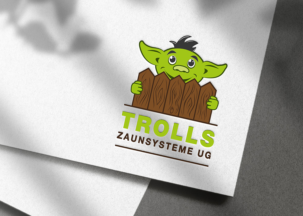 Logo und Branddesign - Trolls Zaunsysteme UG