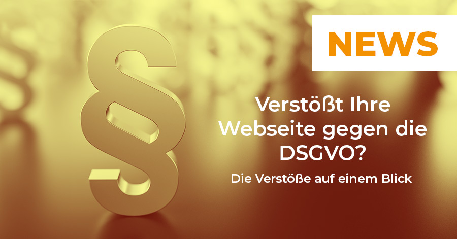 Read more about the article Verstößt Ihre Webseite gegen die DSGVO?